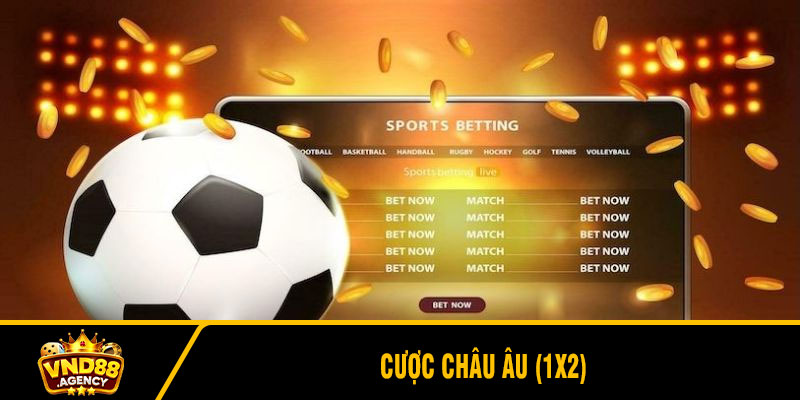 Cược châu Âu (1X2)