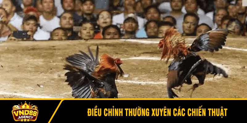 Điều chỉnh thường xuyên các chiến thuật